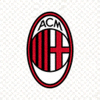 AC米兰俱乐部官方红黑军团盾形徽标